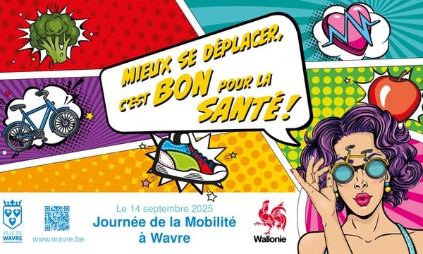 Wavre célèbre la Journée de la Mobilité le 14 septembre : un centre-ville animé et sans voitures