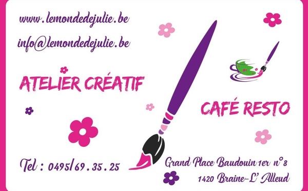 Le Monde de Julie : un atelier pas comme les autres