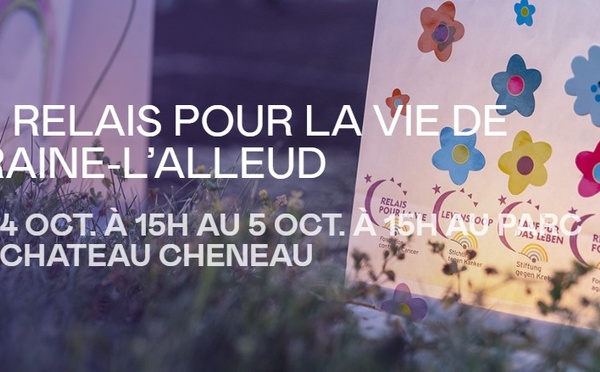 Le Relais pour la Vie 2025 à Braine-l’Alleud : un élan de solidarité et d’espoir