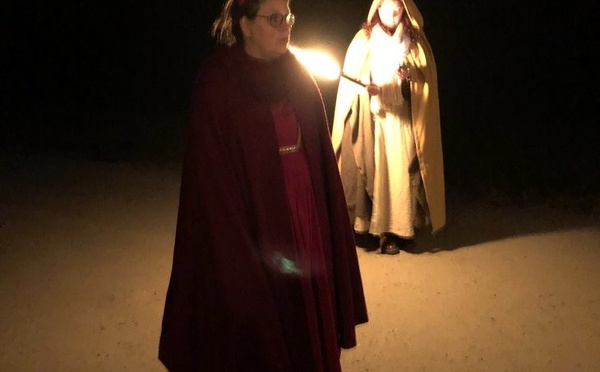 Balade aux flambeaux des 12 jours divinatoires : un voyage féérique au Domaine Régional Solvay