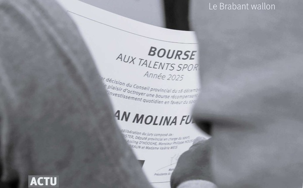 Le Brabant wallon mise sur sa jeunesse sportive : 29 talents soutenus