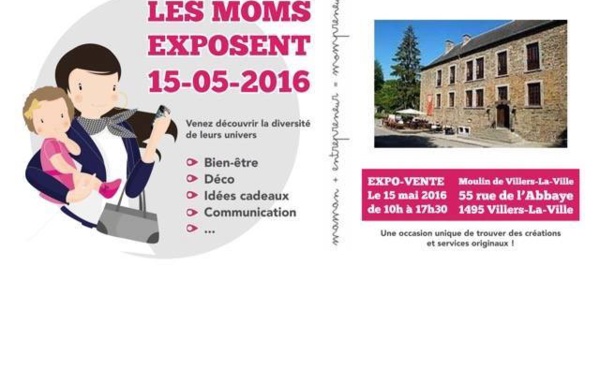 Les Moms exposent à Villers-La-Ville