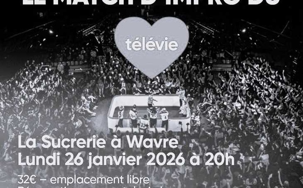 Le Match d’impro du Télévie : rire, énergie et générosité sur scène