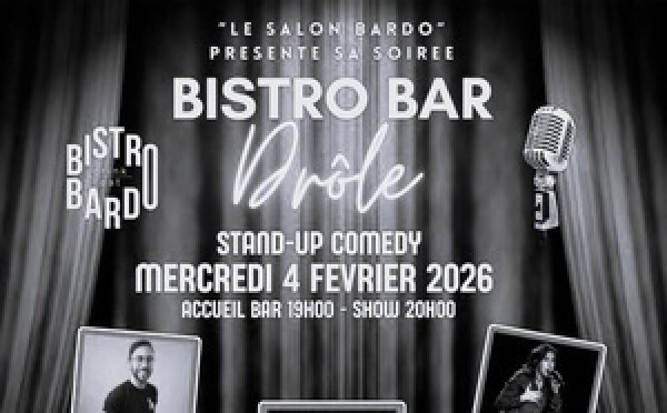 Bistro Bar’drôle : le rendez-vous stand-up à ne pas manquer ce 4 février à Waterloo