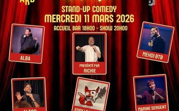 Spectacle stand-up à Waterloo : “Bistro Bar Drôle” revient le 11 mars 2026