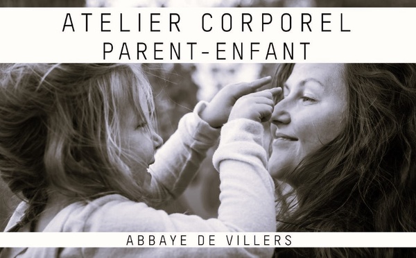 Atelier corporel parent-enfant : une pause bien-être à partager