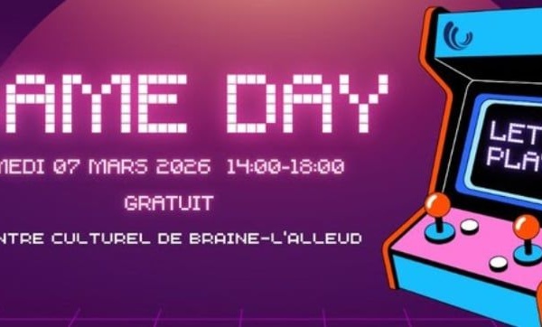 GAME DAY : Les jeux vidéo s’invitent au Centre Culturel de Braine-l’Alleud