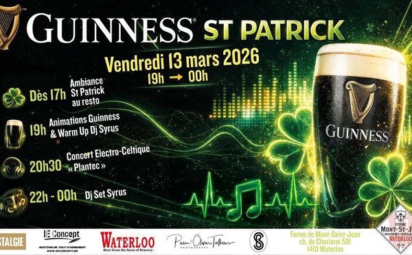 Saint-Patrick 2026 : l’Electro-Celtic Night qui va faire vibrer Waterloo
