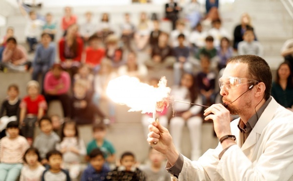 Le feu &amp; l’énergie : quand la science devient spectacle vivant