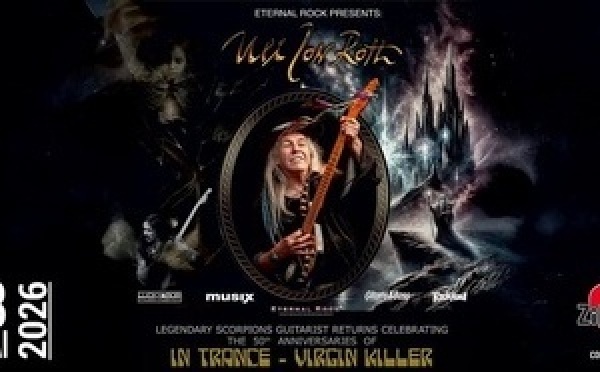 Ittre : Uli Jon Roth célèbre les 50 ans de “Virgin Killer” lors d’une tournée événement au Zik Zak Concert Hall