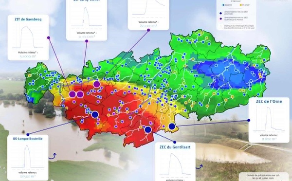 Le Brabant wallon franchit une étape décisive dans la lutte contre les inondations avec trois nouvelles Zones d'Expansion de Crue