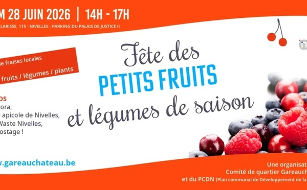 La Fête des petits fruits revient à Nivelles : l'échange convivial au cœur de la biodiversité