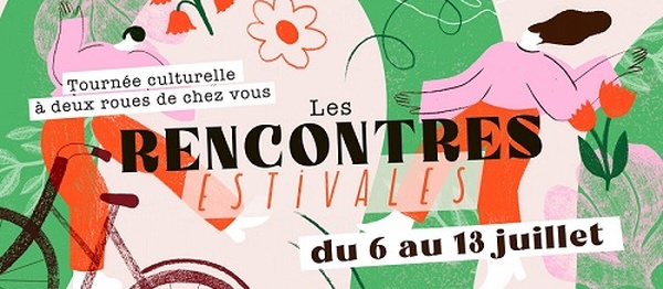 Les Rencontres Estivales : un spectacle itinérant à vélo au plus près des habitants
