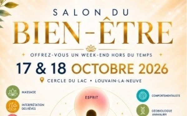 Louvain-la-Neuve : un premier Salon du Bien-Être au Cercle du Lac