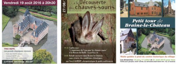 Venez (re)découvrir Braine-le-Château cet été !  Improvisez une sortie à deux pas de chez vous...dépaysement garanti!