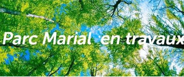 Wavre : Parc Marial en travaux