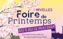 La foire de printemps de Nivelles : Saveurs et divertissements au rendez-vous !