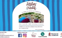Atelier créatif estival « Au bout du fil » à la bibliothèque de Rachecourt