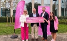 Le Brabant wallon voit la vie en rose : première « Province rose Think Pink »